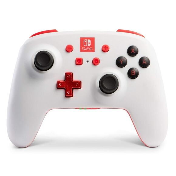 Nintendo Switch White PowerA Enhanced Wireless Controller Video Gaming - Working - Picture 2 of 11